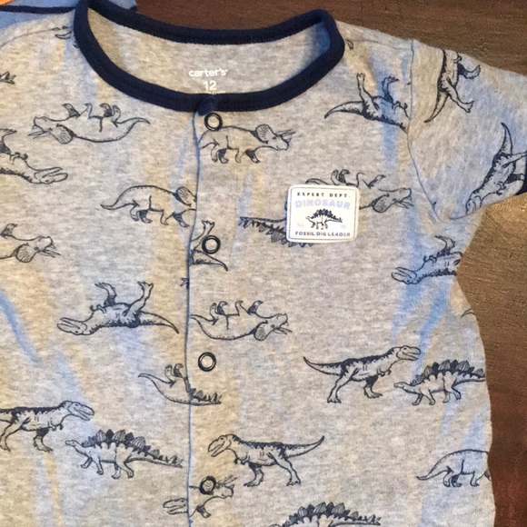 2 Carter’s Rompers 12 Mo. - Picture 2 of 5